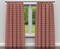 Brick Tartan - Red & Burgundy Plaid Upholstery Fabric 54 Inches"